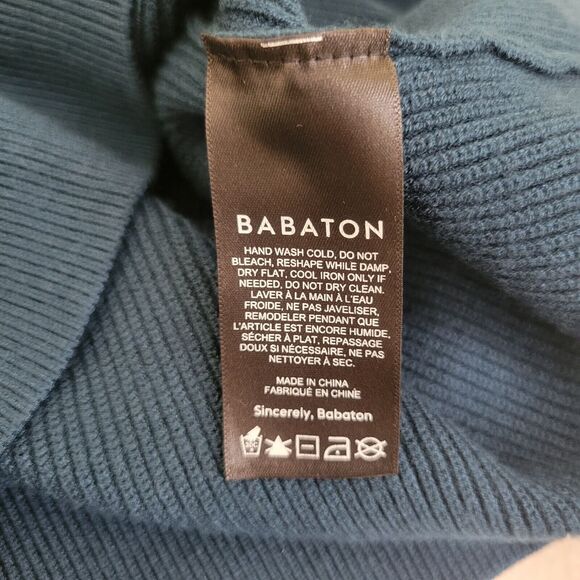 Aritzia Babaton Cardigan Sweater Womens XS Ribbed V-neck Classic buttons - Picture 10 of 12